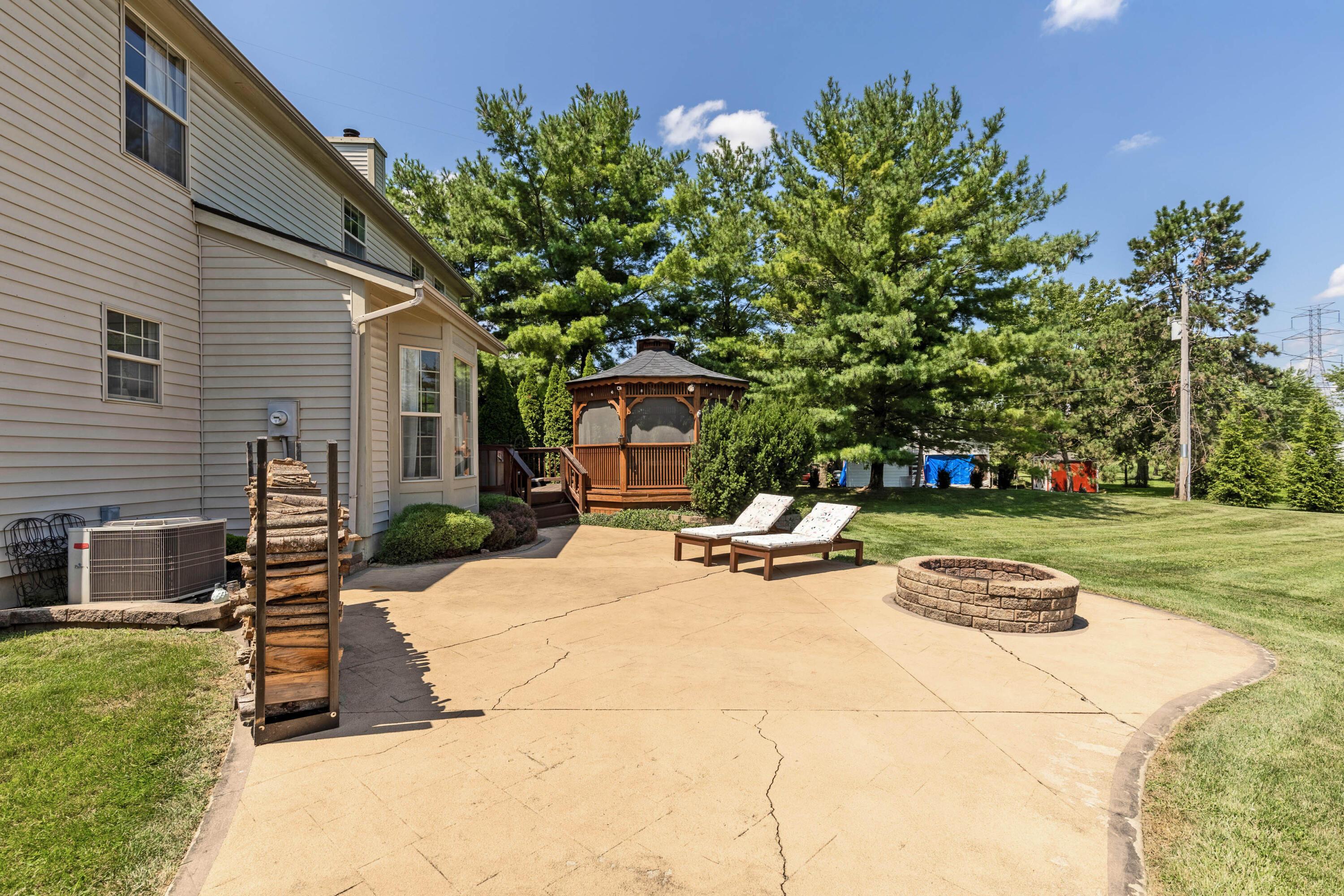 1515 Dale Ford Road Delaware, OH 43015 - Photo 64 of 74 64. Patio with Fire Pit