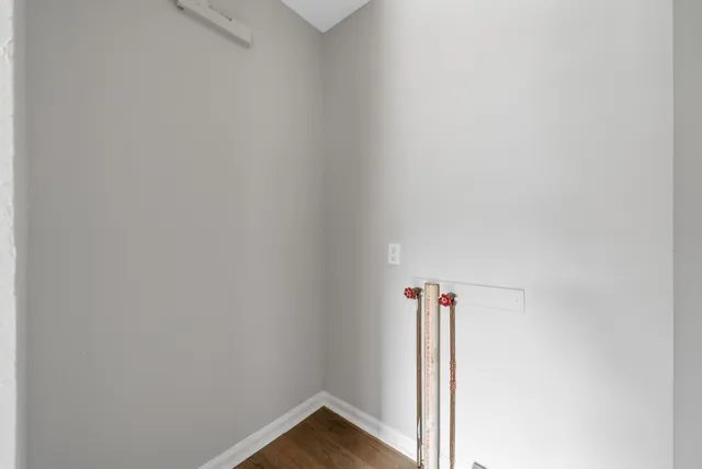 a close up of a wall