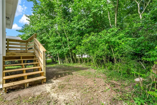 a view of outdoor space and yard