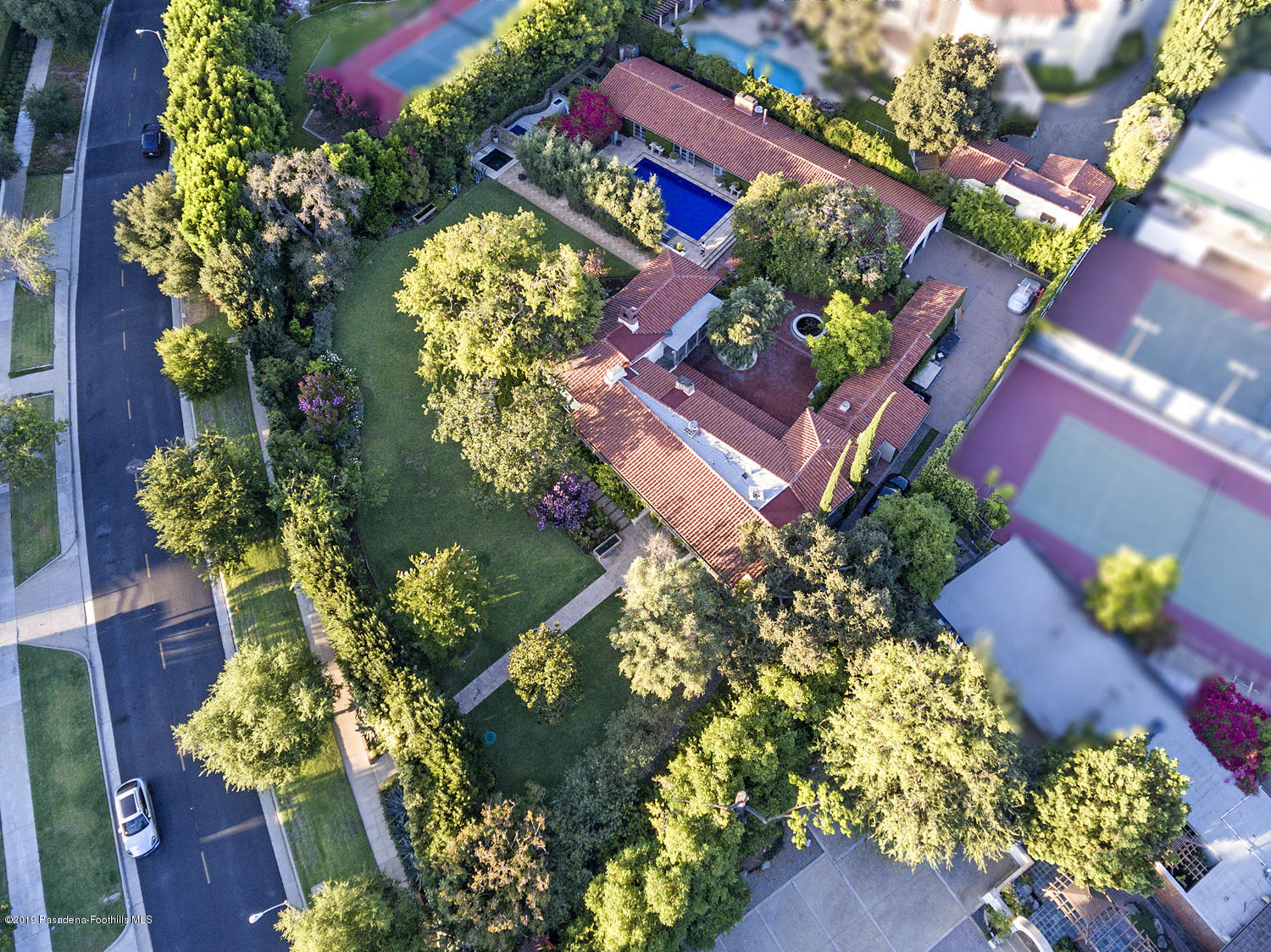 1130 Virginia Road San Marino, CA 91108 - Photo 50 of 55 Aerial 4