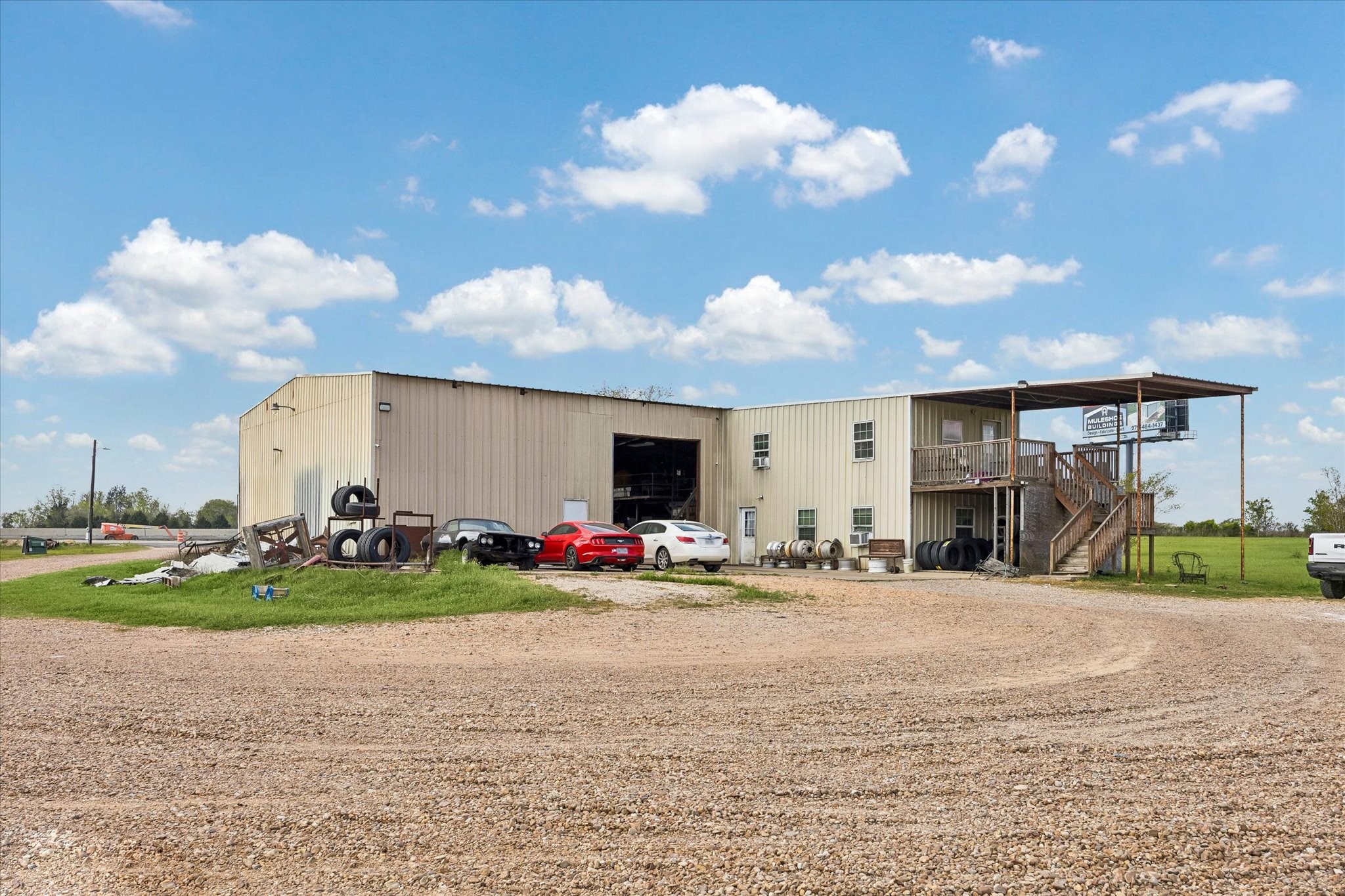 1021 Star Lane Cat Spring, TX 78933 - Photo 6 of 9 Metal Building with living space