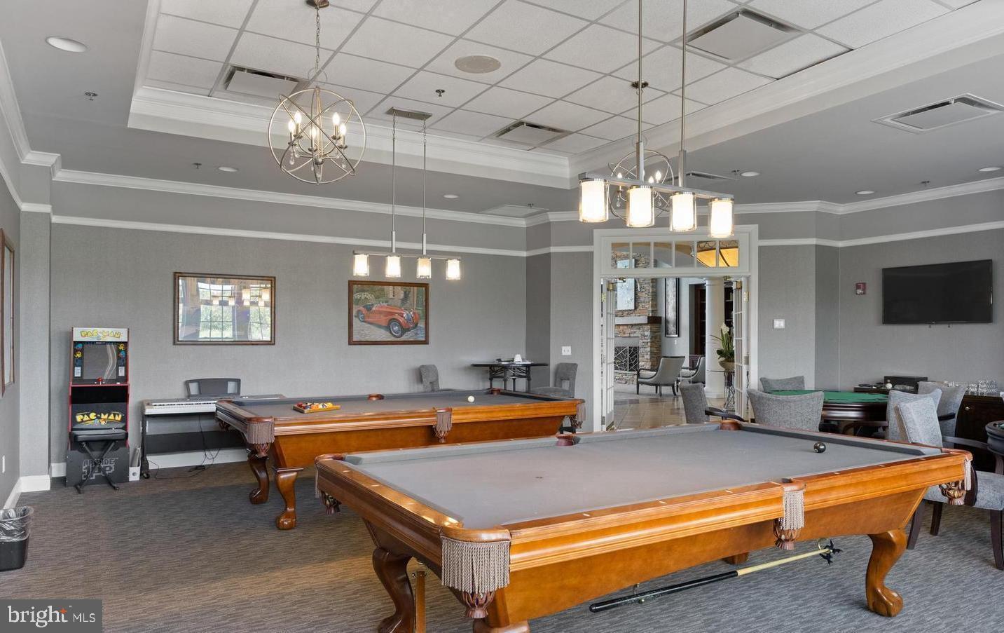 27 Stokes Avenue Voorhees, NJ 08043 - Photo 34 of 39 a room with pool table and windows