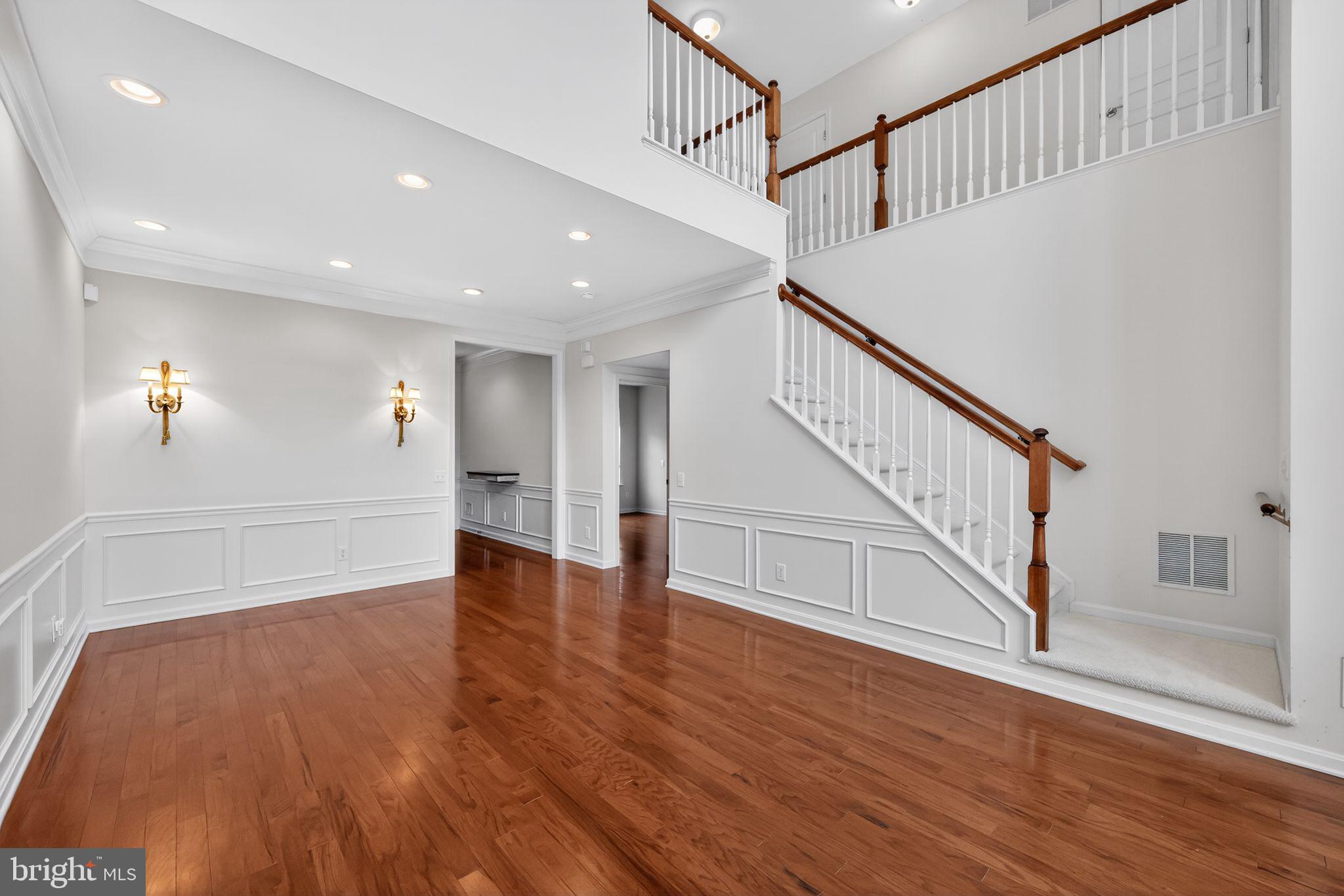 27 Stokes Avenue Voorhees, NJ 08043 - Photo 5 of 39 a view of an entryway with wooden floor