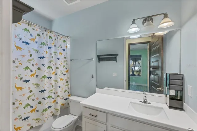 a white toilet sitting next to a shower curtain