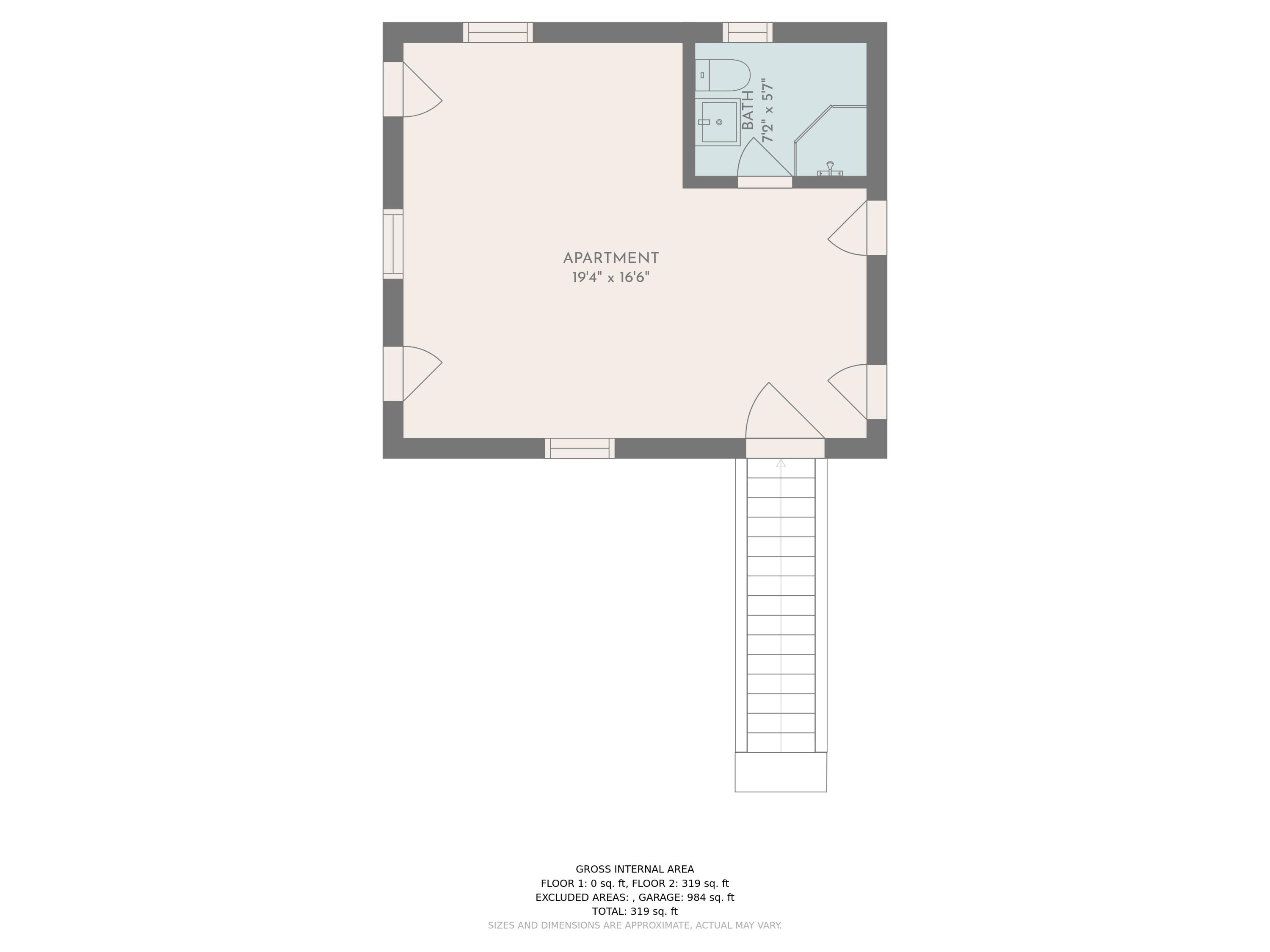 5287 Keffer Road Catawba, VA 24070 - Photo 15 of 59 5286 Keffer Road Garage-single-floor-dim