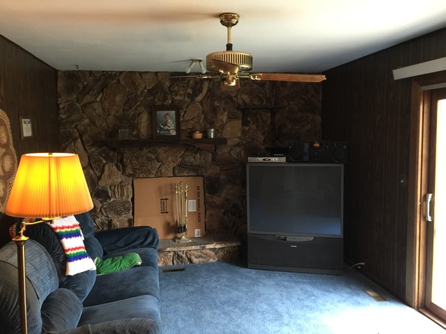 16253 South River Road Plainfield, IL 60586 - Photo 3 of 14 a living room with furniture and a fireplace