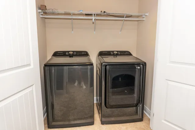 a view of washer and dryer