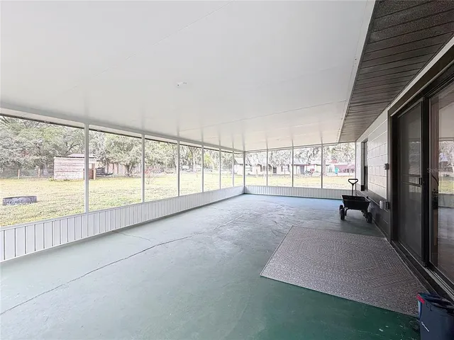 a view of a livingroom with furniture and window