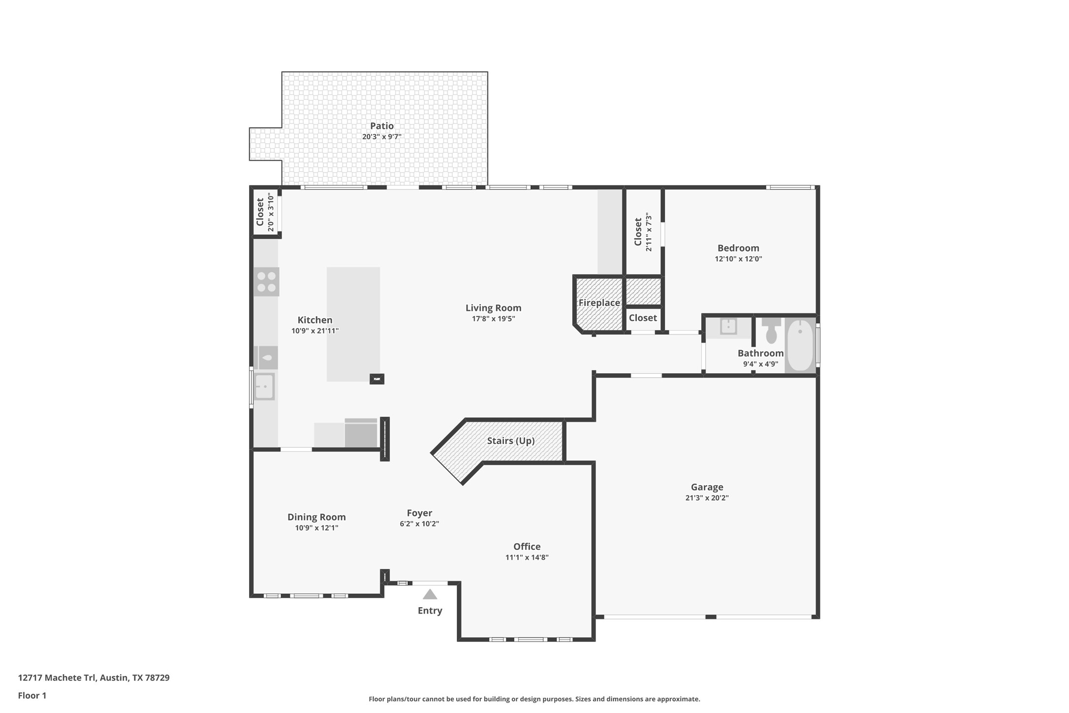 12717 Machete Trail Austin, TX 78729 - Photo 29 of 32 View of room layout
