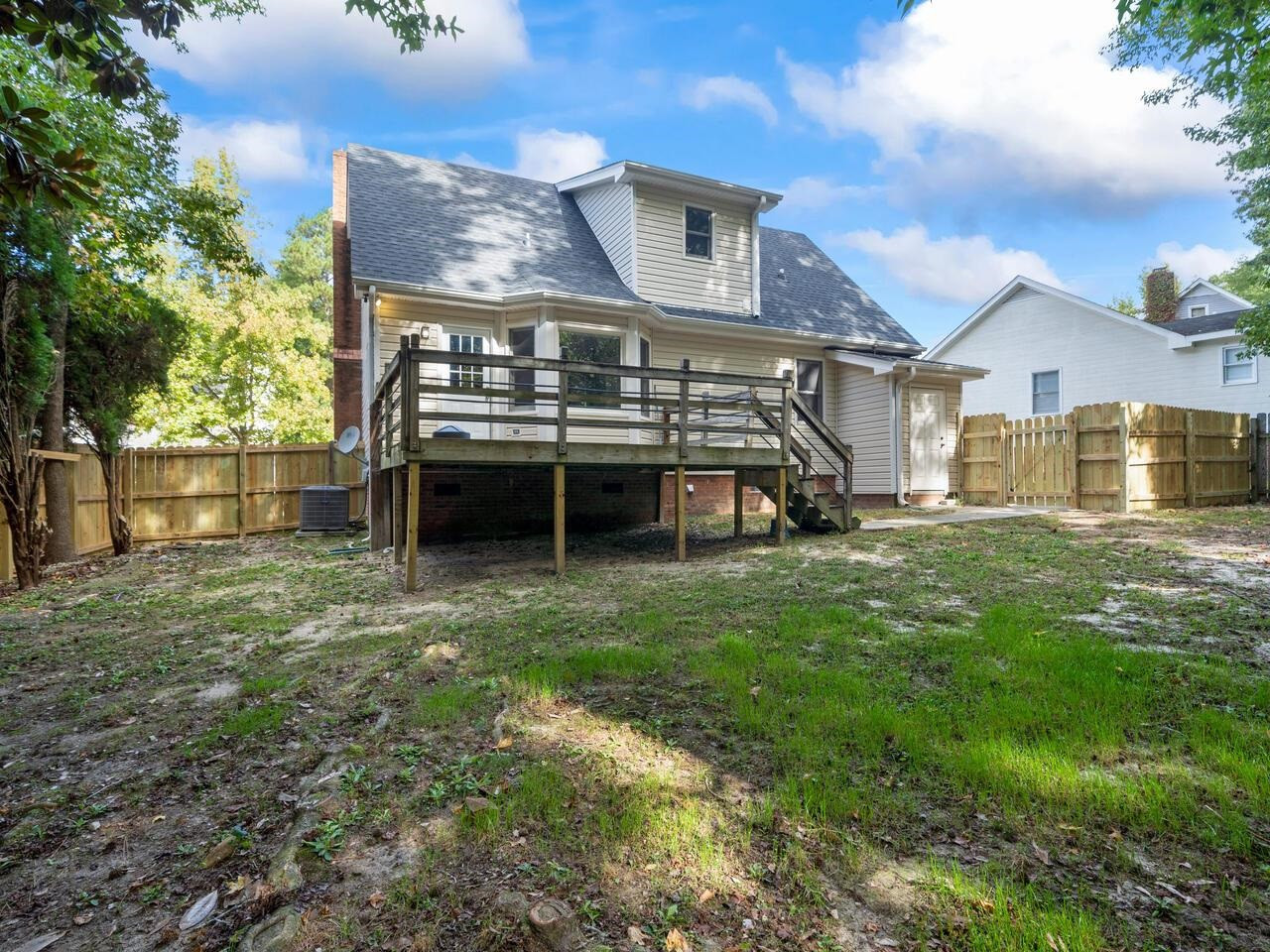 3608 Iron Sight Court Raleigh, NC 27616 - Photo 26 of 36 front view of a house with a yard