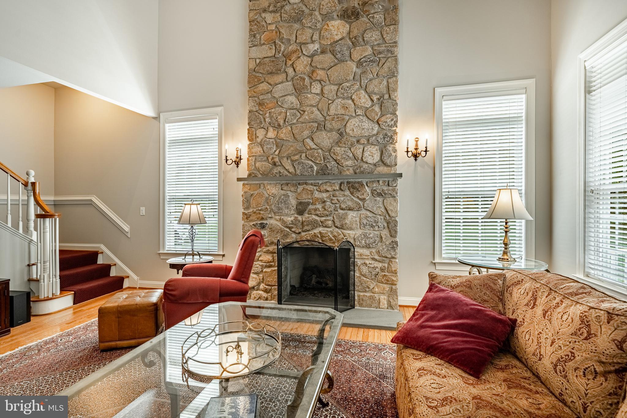 37 Ruth Circle Malvern, PA 19355 - Photo 24 of 63 a living room with furniture and a fireplace