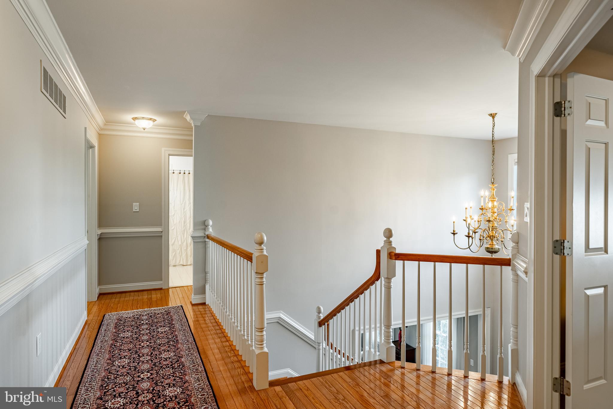 37 Ruth Circle Malvern, PA 19355 - Photo 48 of 63 a view of a hallway with wooden floor and entryway