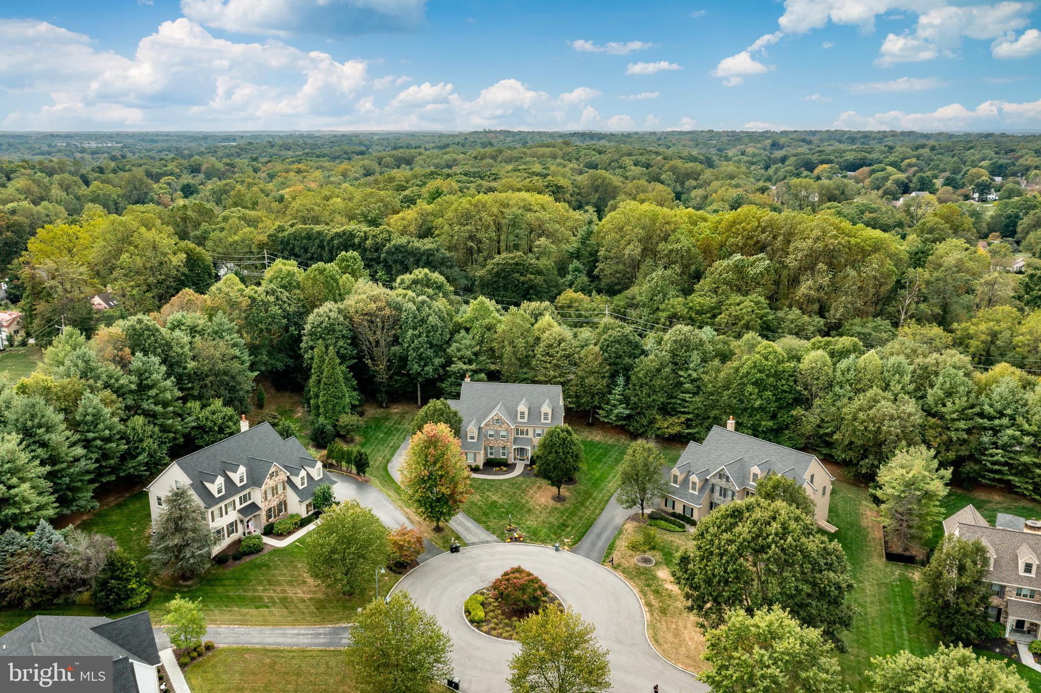 37 Ruth Circle Malvern, PA 19355 - Photo 57 of 63 an aerial view of a residential houses with outdoor space