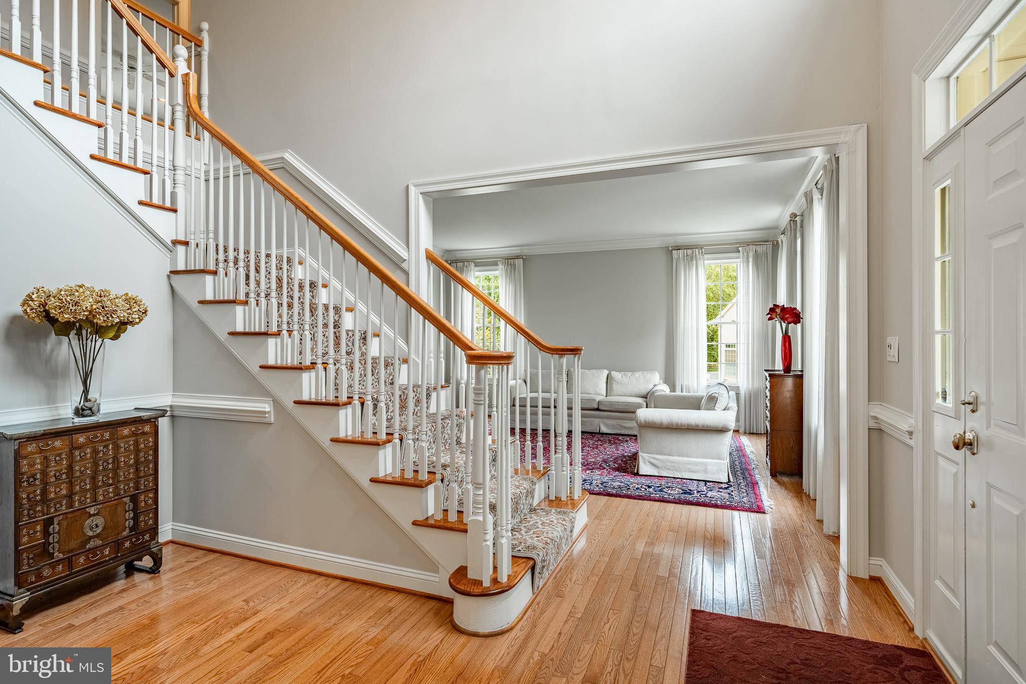 37 Ruth Circle Malvern, PA 19355 - Photo 7 of 63 a view of entryway and hall with wooden floor