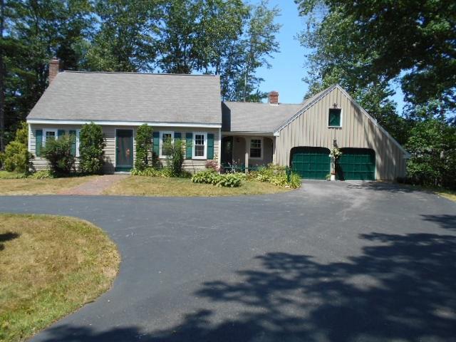 27 Old County Road Scarborough, ME 04074 - Photo 1 of 32 Exterior front with horseshoe driveway