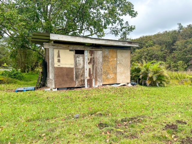 11-3239 4th Street Volcano, HI 96785 - Photo 21 of 22 a backyard of a house with plants and garden