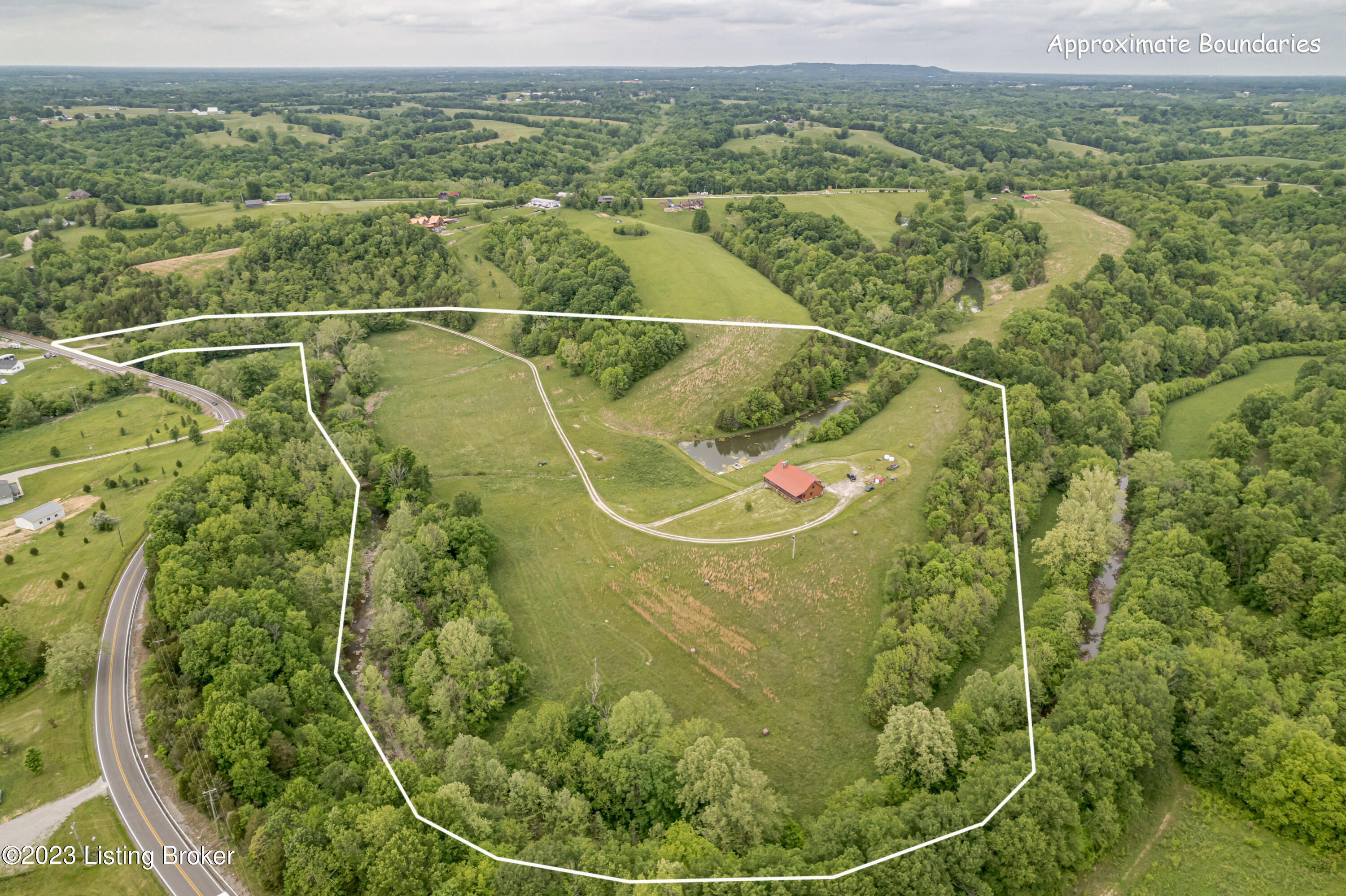 9077 Mt Eden Road Waddy, KY 40076 - Photo 7 of 67 Approximate Boundaries