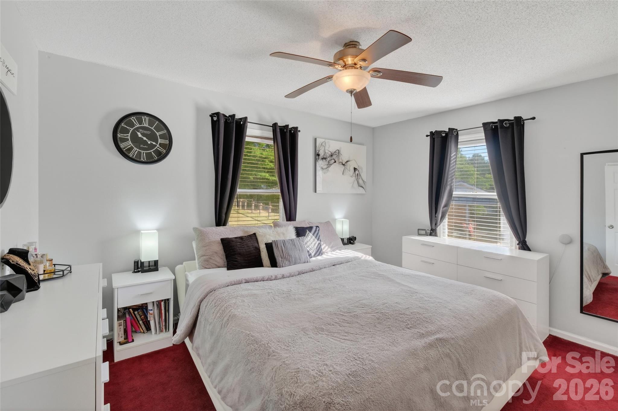 1704 Williams Circle Lancaster, SC 29720 - Photo 13 of 19 a bedroom with a large bed and a chandelier