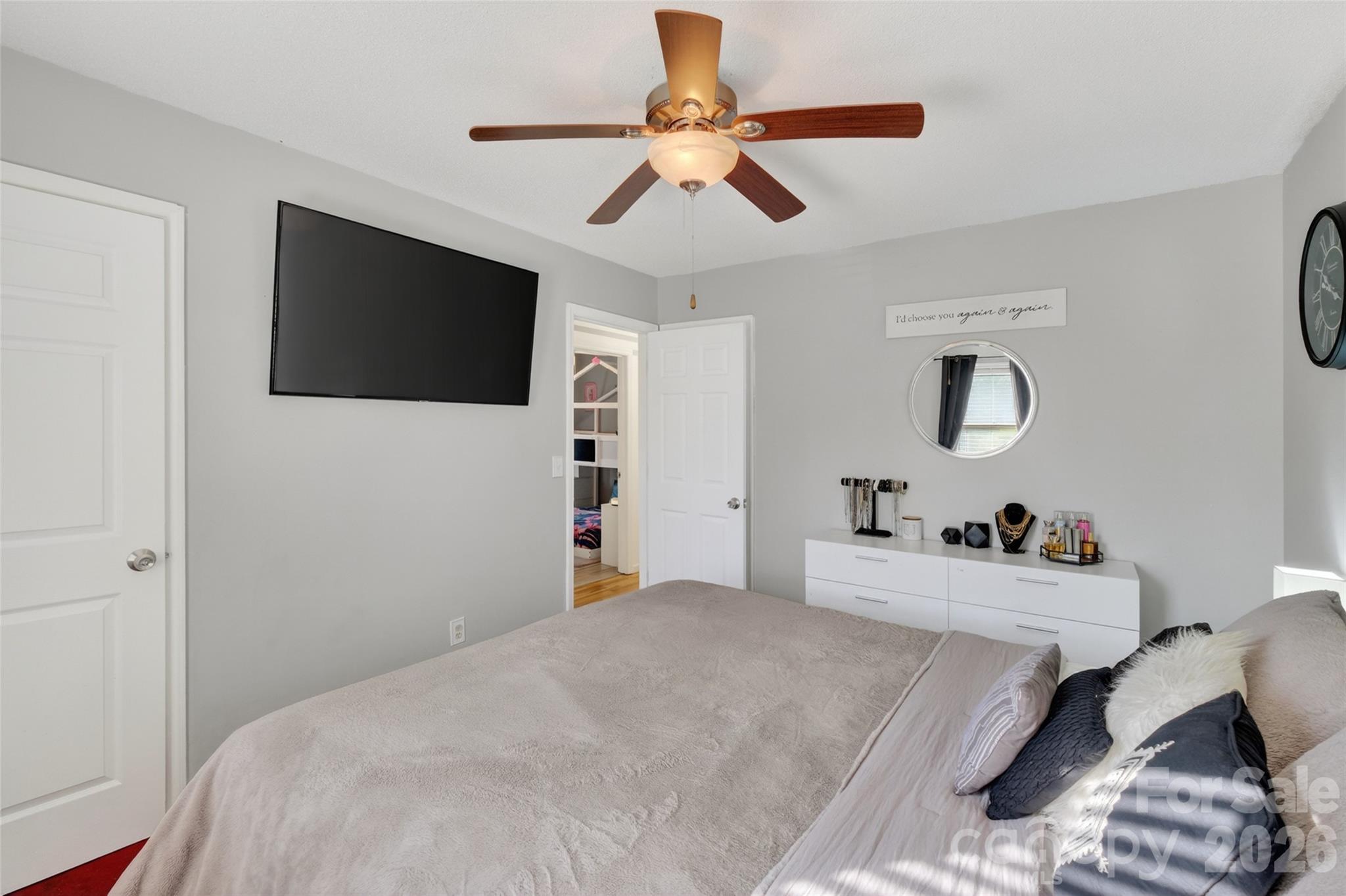 1704 Williams Circle Lancaster, SC 29720 - Photo 14 of 19 a bedroom with a bed and a flat screen tv