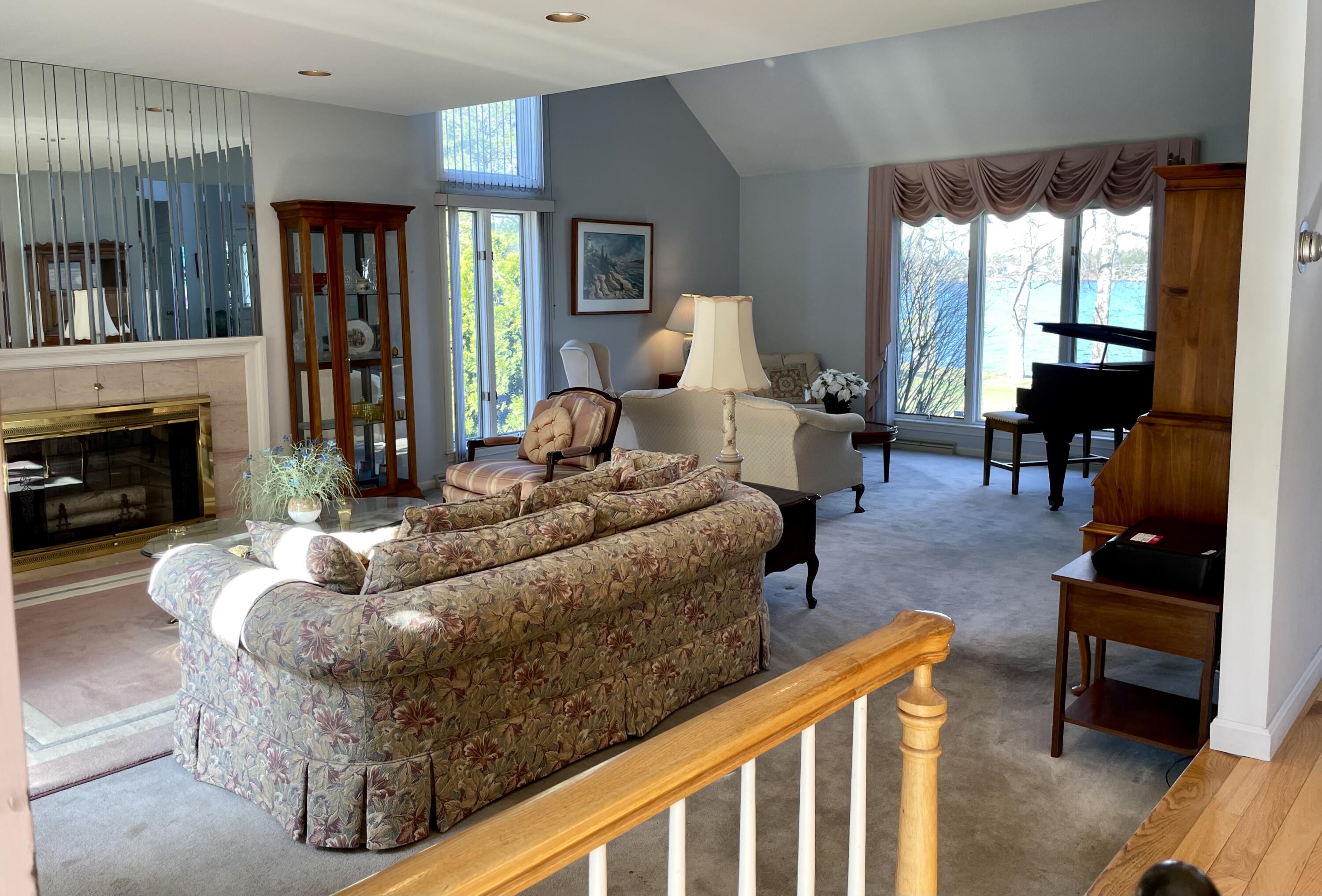 34 29th Fire Road South China, ME 04358 - Photo 13 of 25 Spacious and bright living room!
