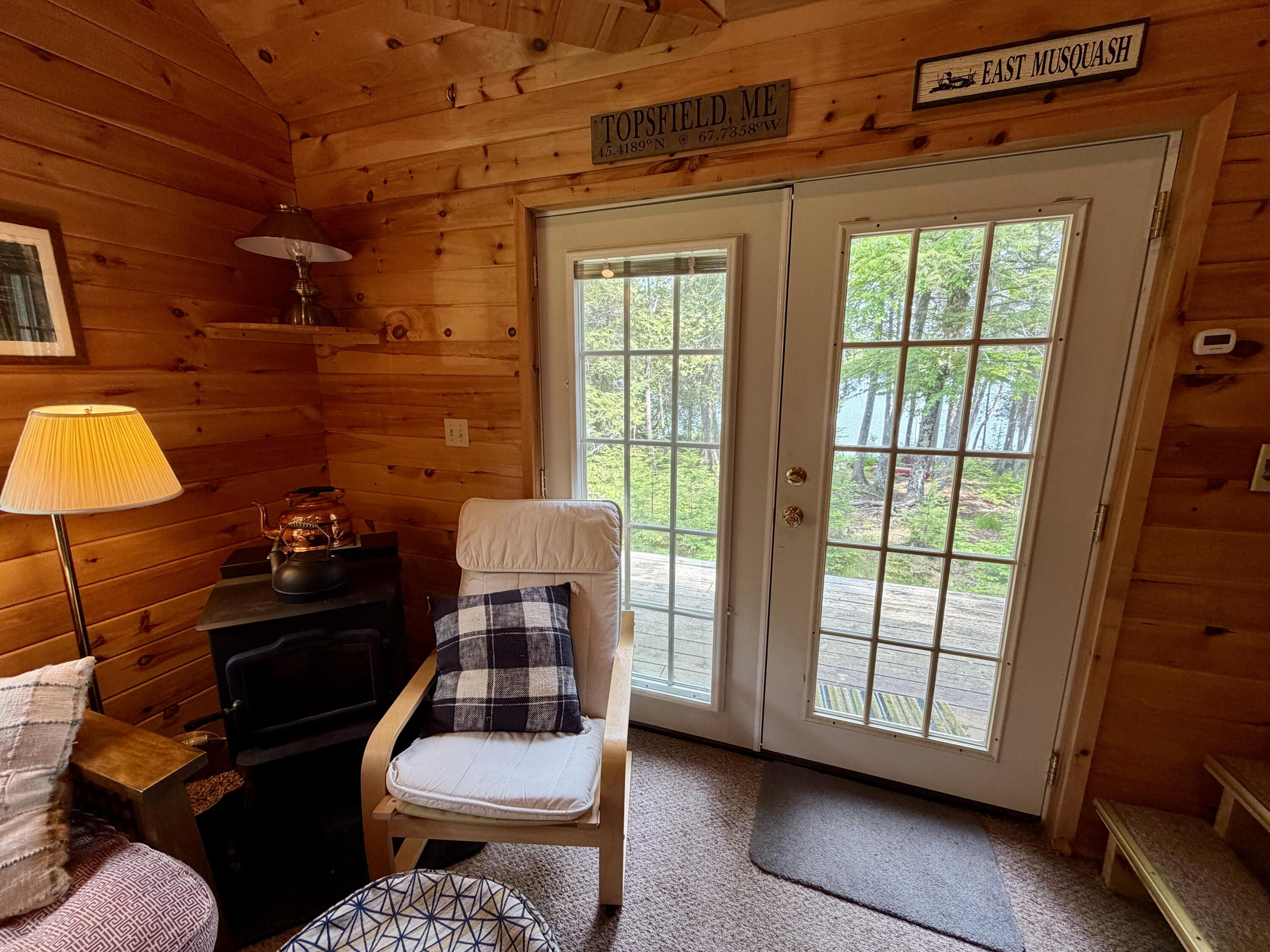 561 Lakeview Road Topsfield, ME 04490 - Photo 13 of 41 Pellet Stove