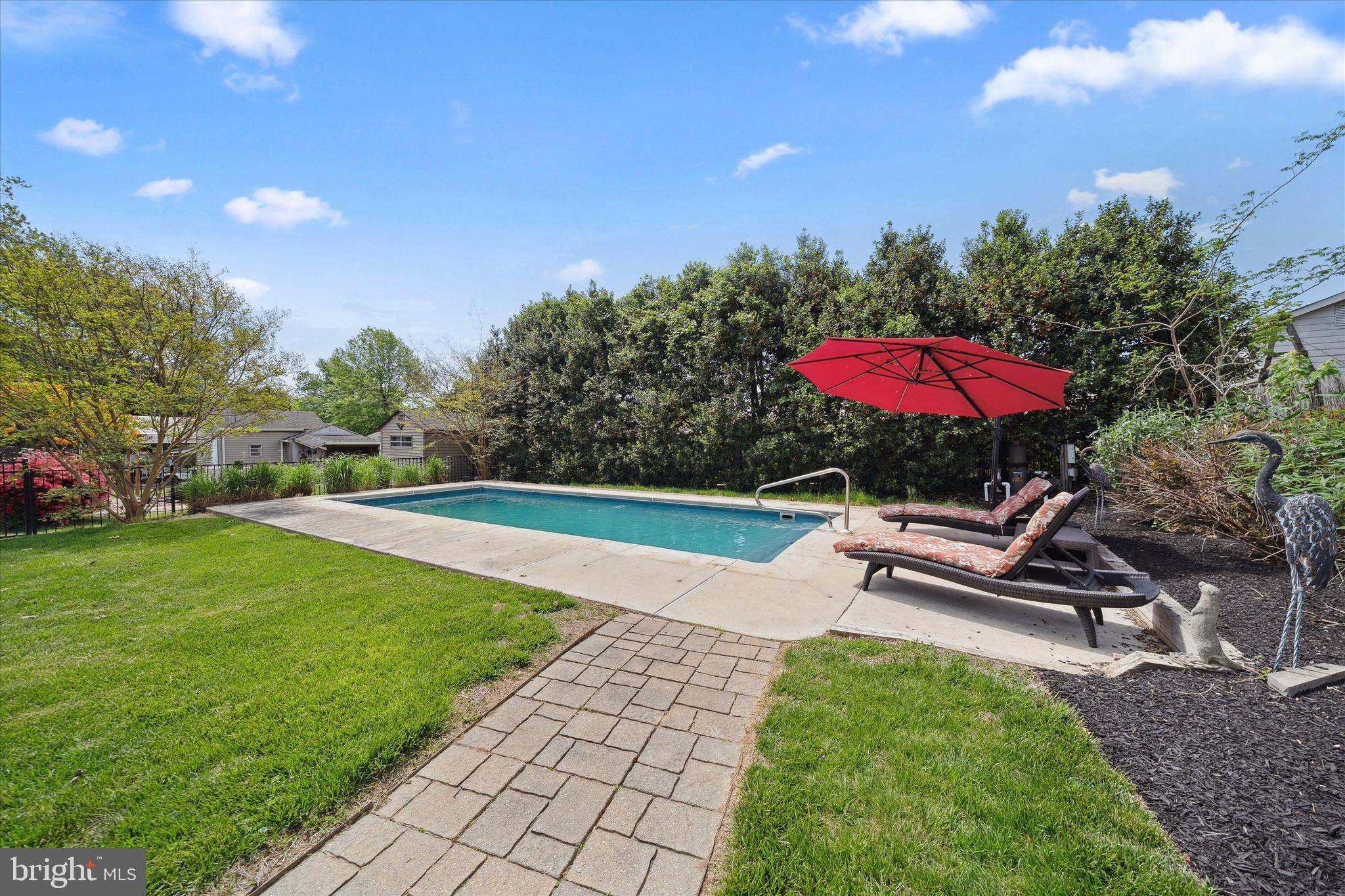 48 Bluff Road Earleville, MD 21919 - Photo 16 of 58 a view of a backyard with a patio