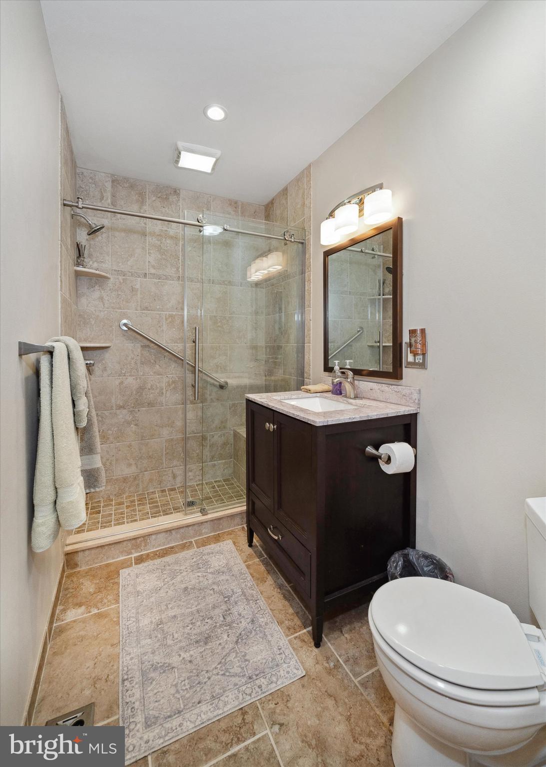 48 Bluff Road Earleville, MD 21919 - Photo 41 of 58 a bathroom with a sink a toilet and shower