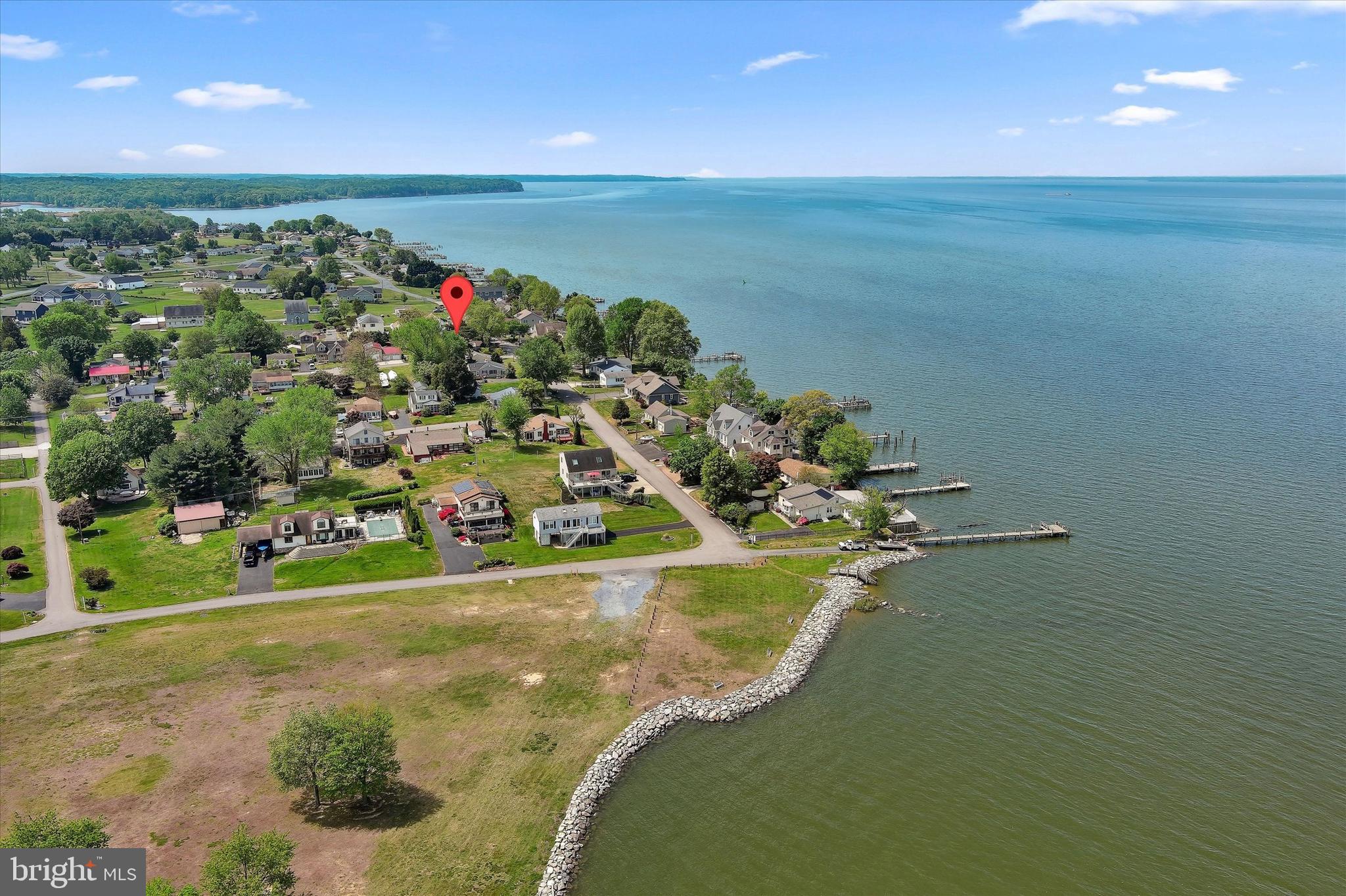 48 Bluff Road Earleville, MD 21919 - Photo 55 of 58 a view of a golf course with a lake