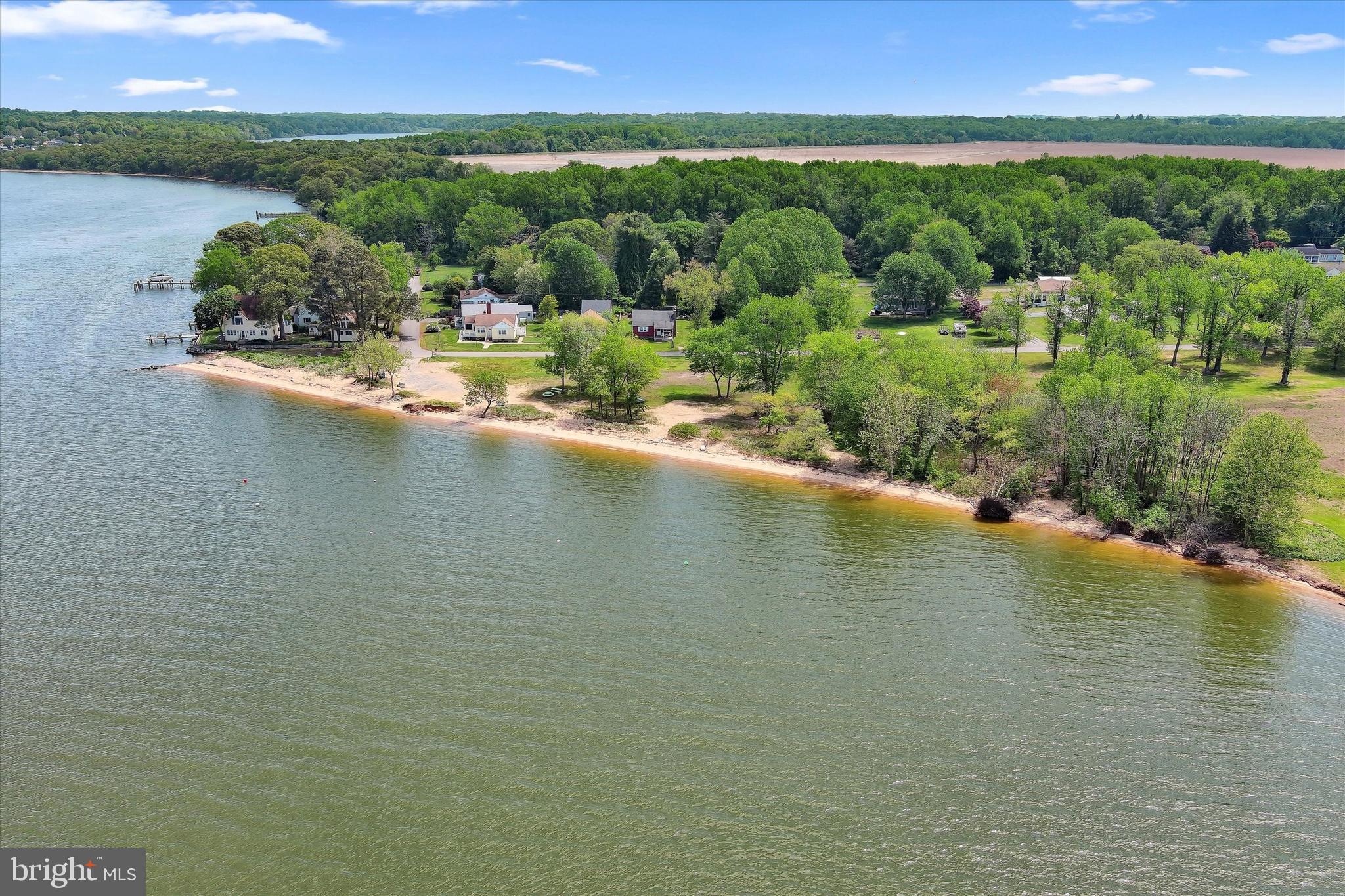 48 Bluff Road Earleville, MD 21919 - Photo 58 of 58 a view of a lake with a mountain