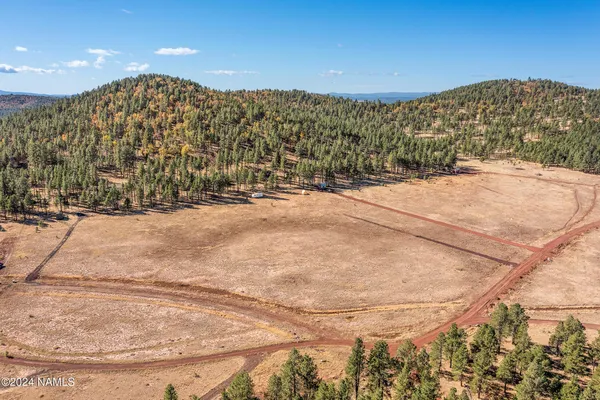 a view of lake and mountain