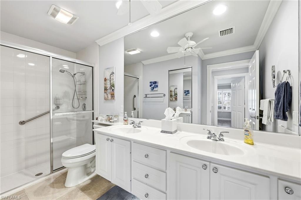 7527 Novara Court Naples, FL 34114 - Photo 24 of 50 Master Bathroom with dual sinks