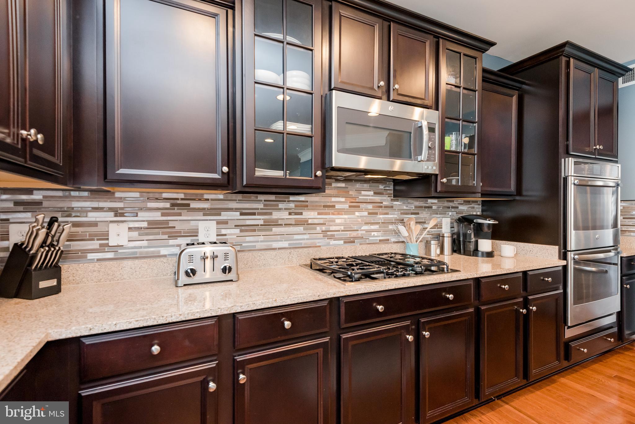 8160 Ridgely Loop Severn, MD 21144 - Photo 14 of 44 Built-in Microwave and Double Gourmet Wall Ovens