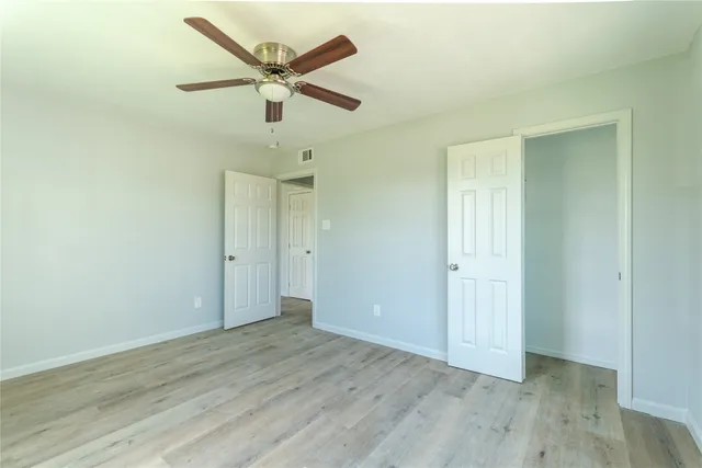 wooden floor in an empty room