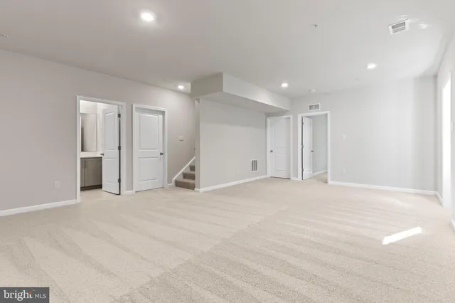 a view of empty room