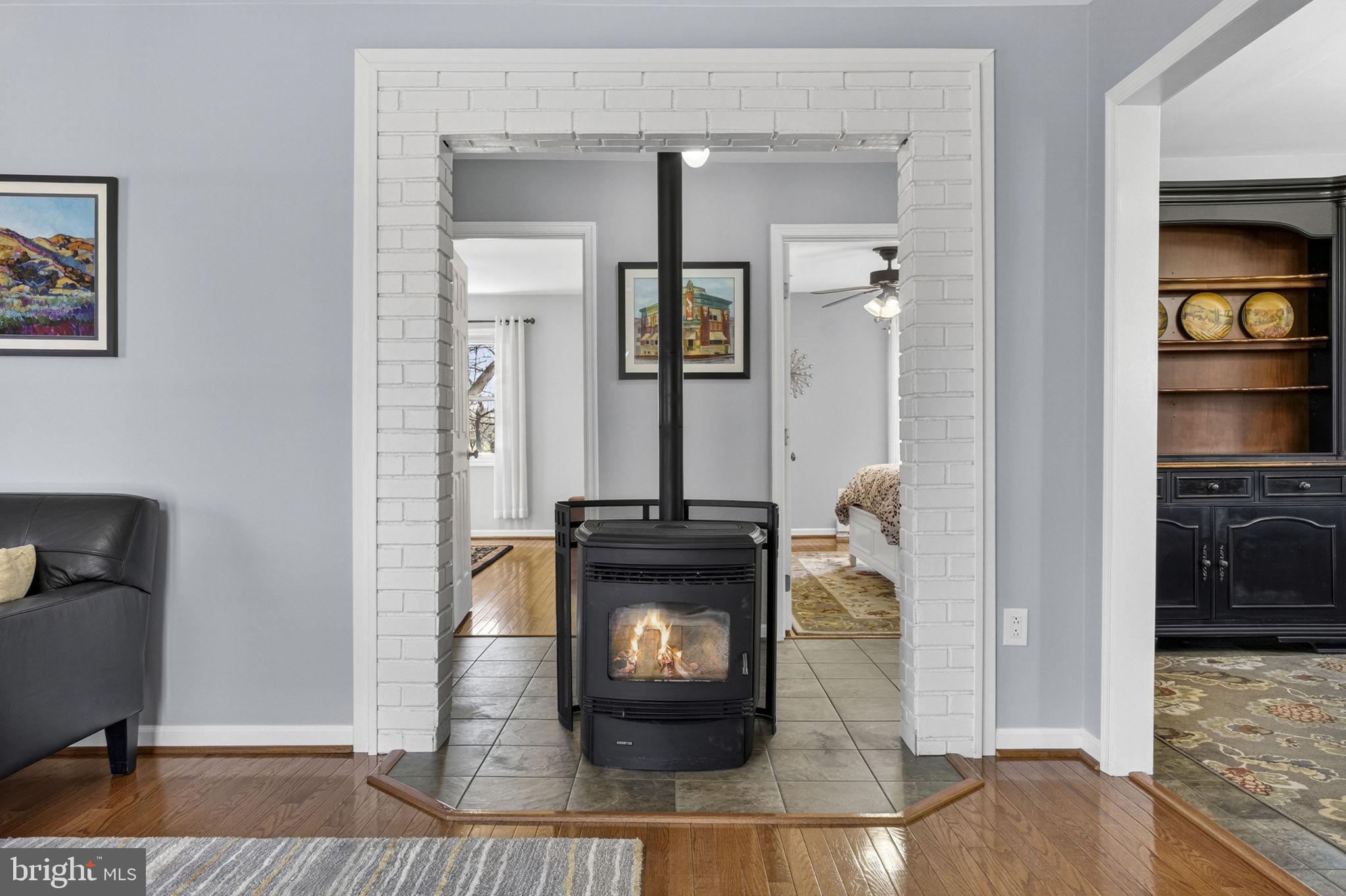 6864-6860 Engle Molers Road Shepherdstown, WV 25443 - Photo 90 of 133 Apartment pellet stove