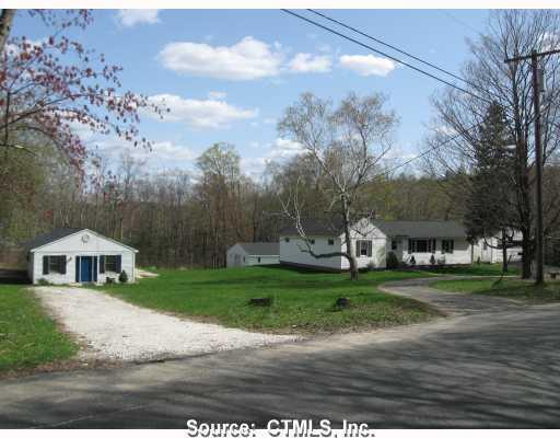 8 Flagg Hill Road Colebrook, CT 06021 - Photo 1 of 1 a front view of house with yard and green space
