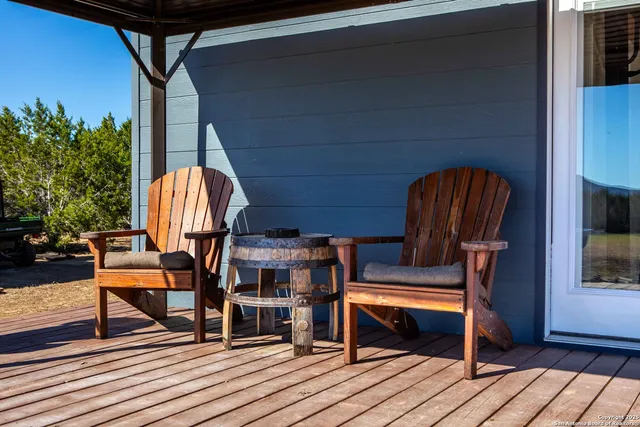 a view of outdoor seating