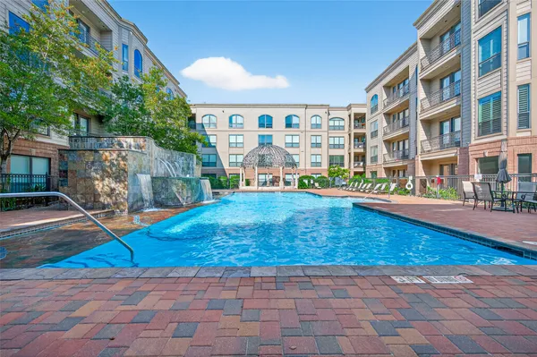 a view of a building with a outdoor space