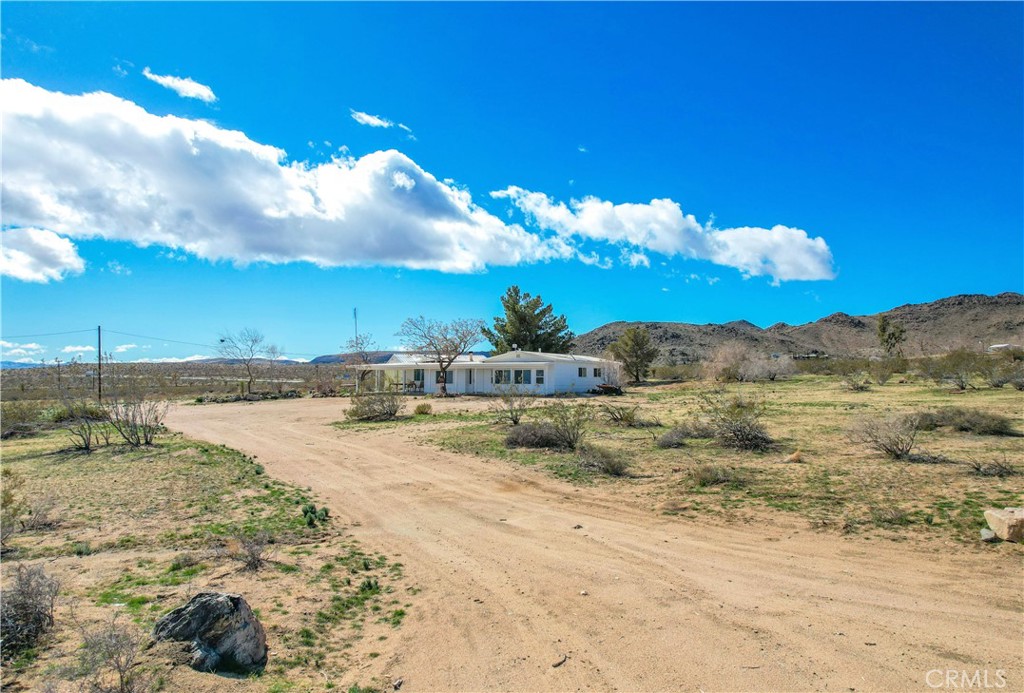 55853 Valli Hi Drive Landers, CA 92285 - Photo 1 of 1 a view of a yard with an ocean view