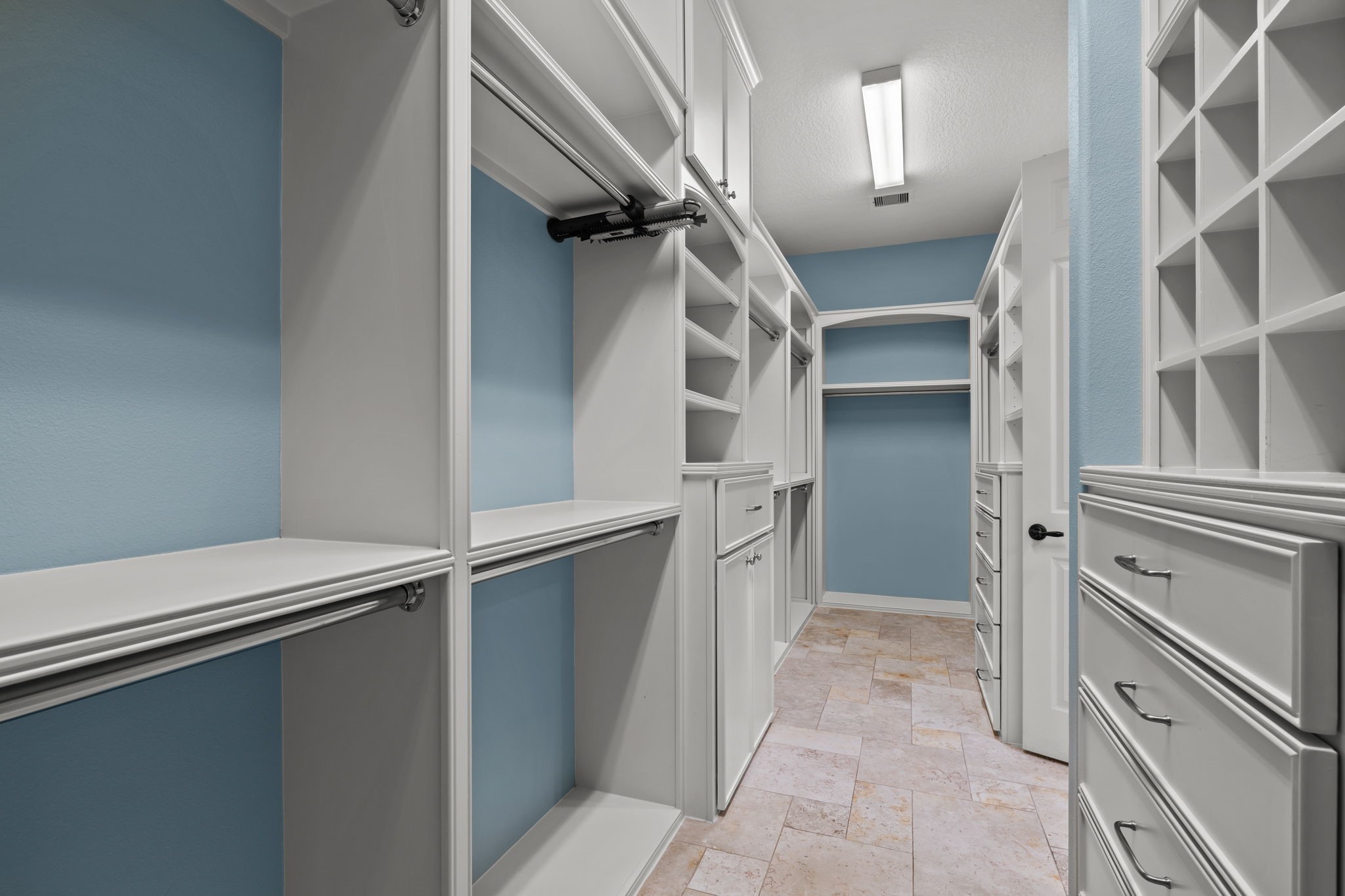 6410 Old Chocolate Bayou Road Manvel, TX 77578 - Photo 40 of 49 Expansive walk-in closet with
hidden storage solutions.