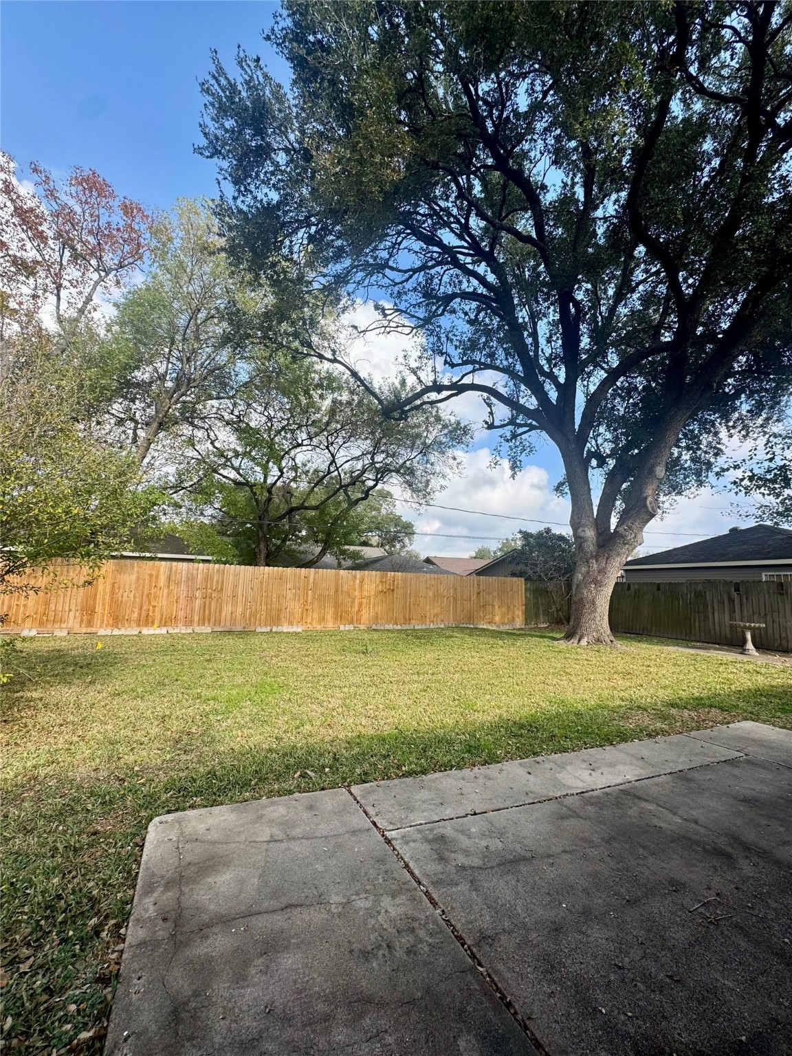 8418 Hazen Street Houston, TX 77036 - Photo 24 of 25 a view of a yard with an outdoor space