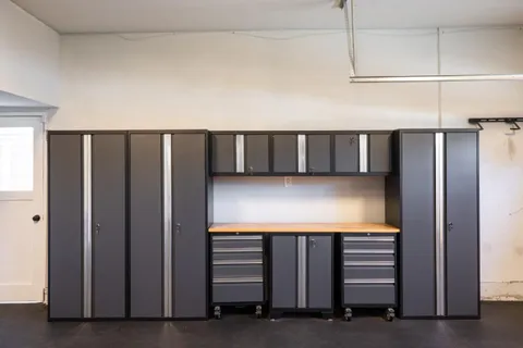 a view of a room with stairs