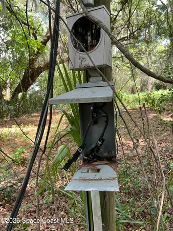 a view of a painting on the wall