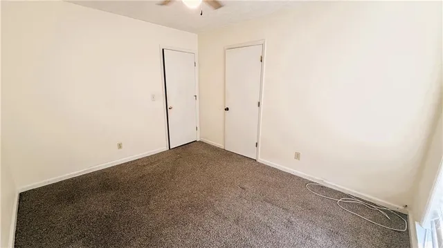 a view of empty room