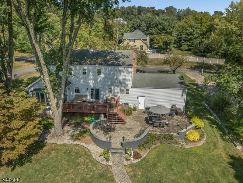 48 West Main Street Mendham, NJ 07945 - Photo 12 of 28 a view of backyard with patio