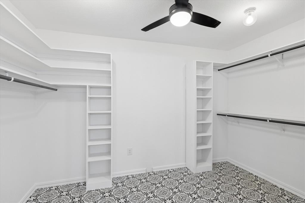3600 Westcliff Road South Fort Worth, TX 76109 - Photo 19 of 38 a view of walk in closet with empty racks