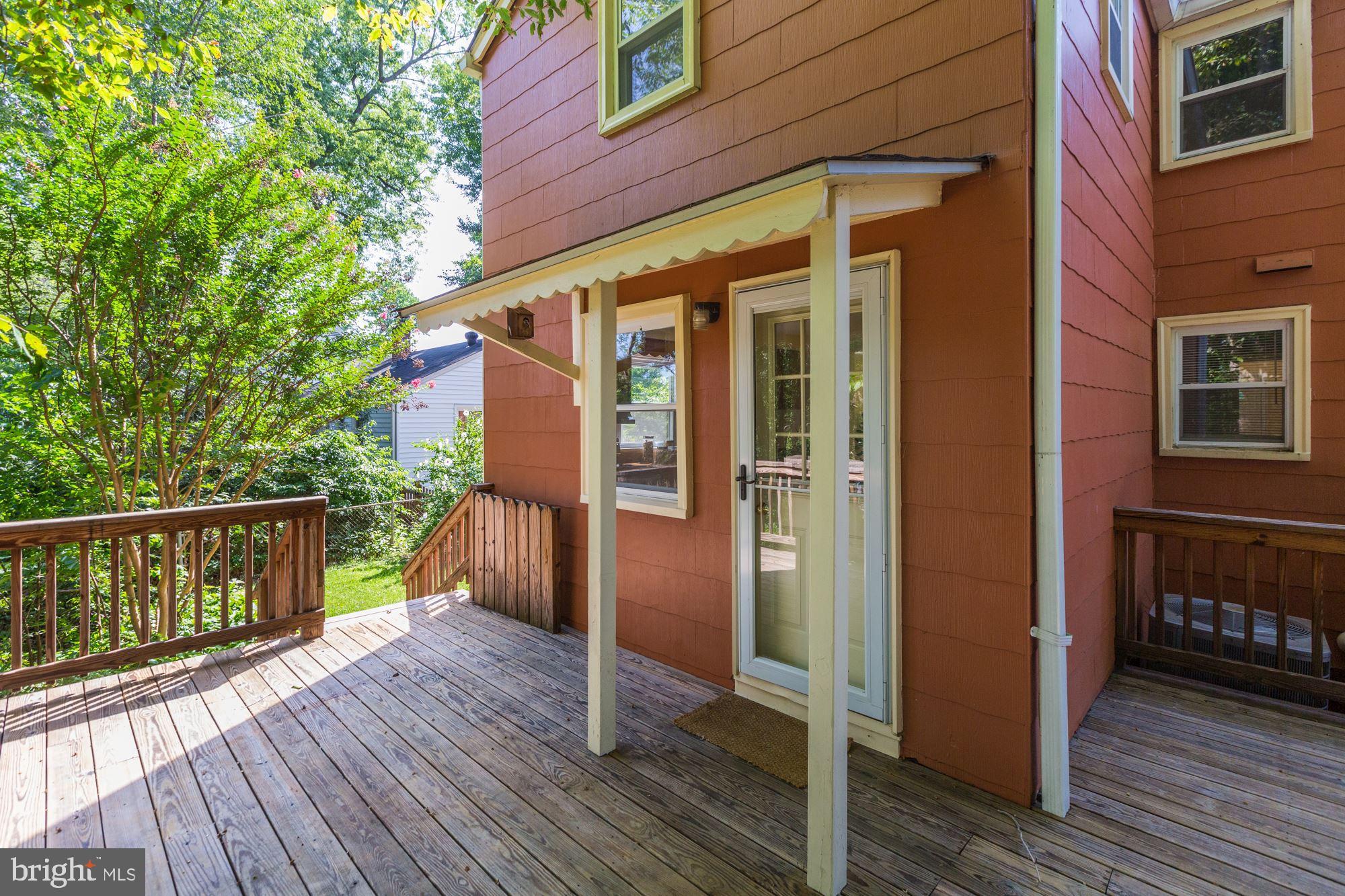 2519 Mason Street Silver Spring, MD 20902 - Photo 20 of 46 Large Deck