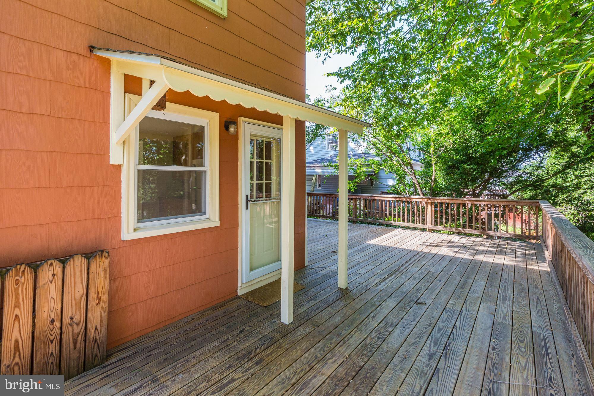 2519 Mason Street Silver Spring, MD 20902 - Photo 21 of 46 Large Deck