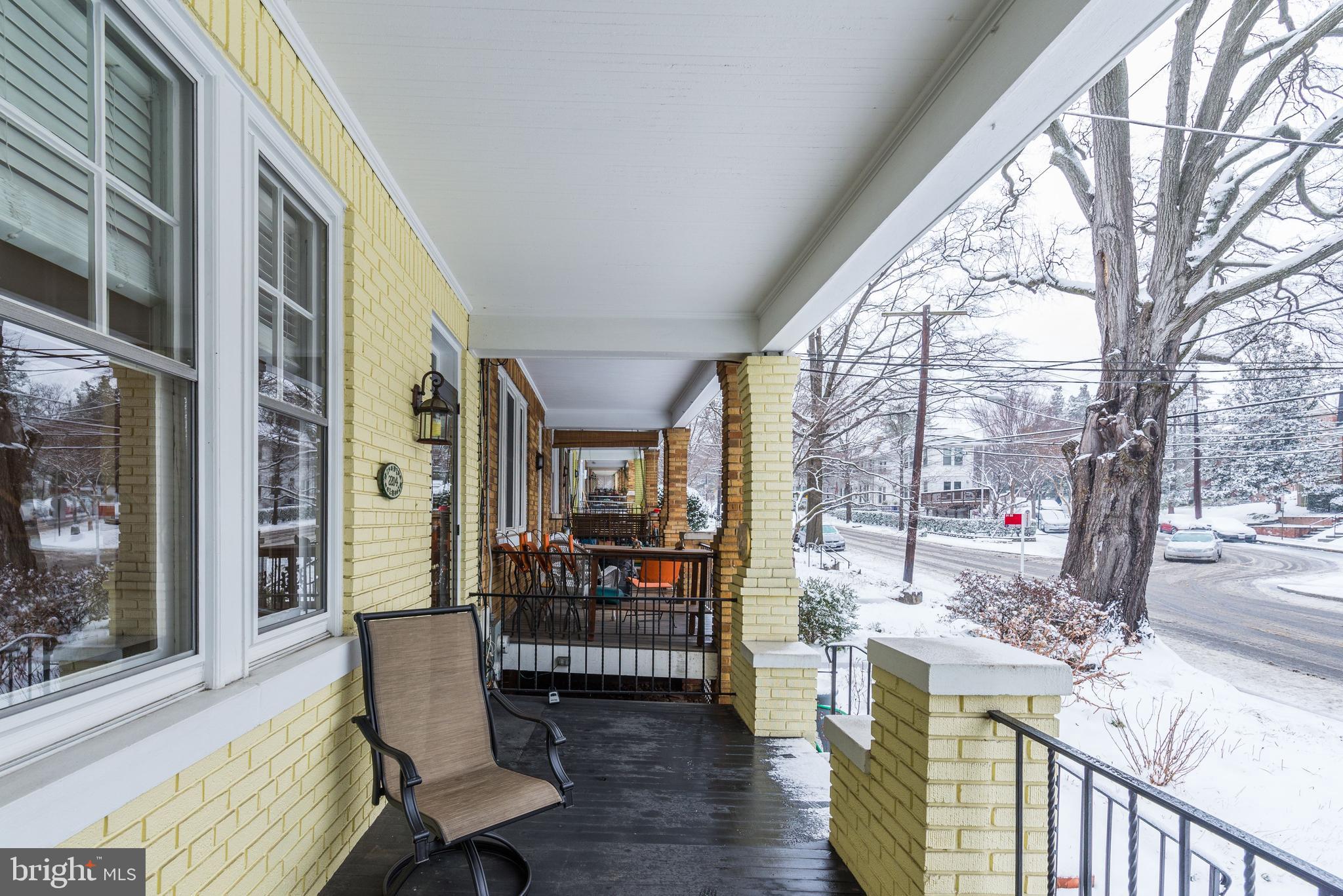 2204 Tunlaw Road Northwest Washington, DC 20007 - Photo 5 of 38 Front Porch