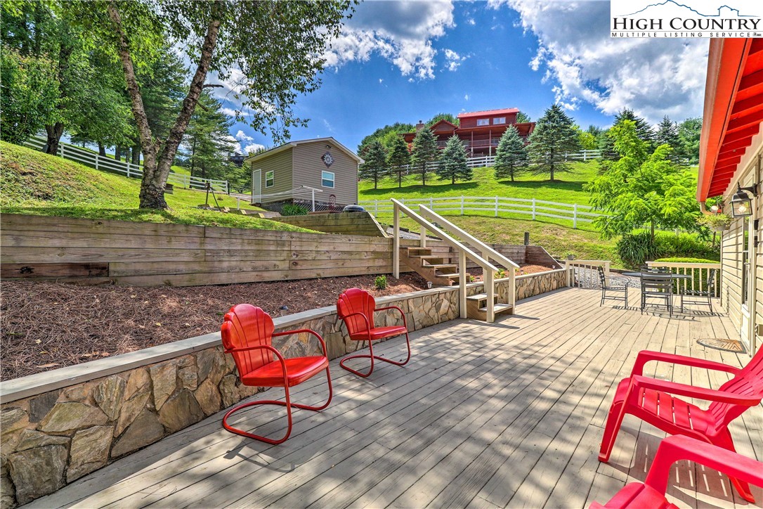 2280 Garvey Bridge Road Crumpler, NC 28617 - Photo 34 of 40 swimming pool view with a seating space
